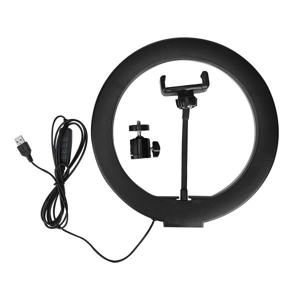 26cm Led Studio Camera Ring Light Photography With Mobile Holder