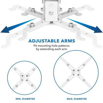 Projector Ceiling Mount Kit Heavy Gauge (square Type) Stand 6.6feet 2m