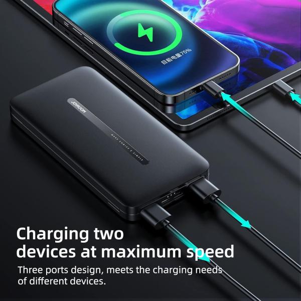 Joyroom Jr-t012 Power Bank 10000mah Black
