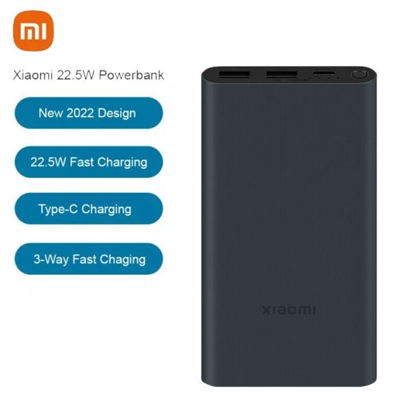 Xiaomi Mi 10000mah 22.5w Power Bank Usb-c Two-way Fast Charge Powerban