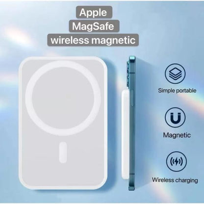 Apple Magsafe Wireless Power Bank For Iphone 5000mah 20w Fast Charging