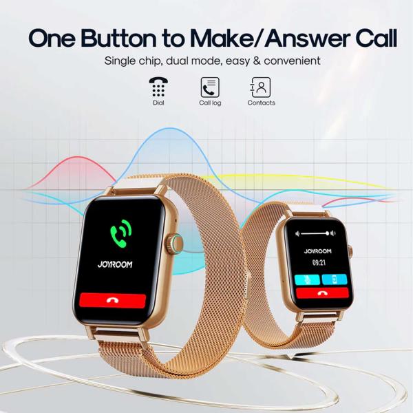 Joyroom-ft5 Pro Fit-life Series Smart Watch (answer/make Call)- With S