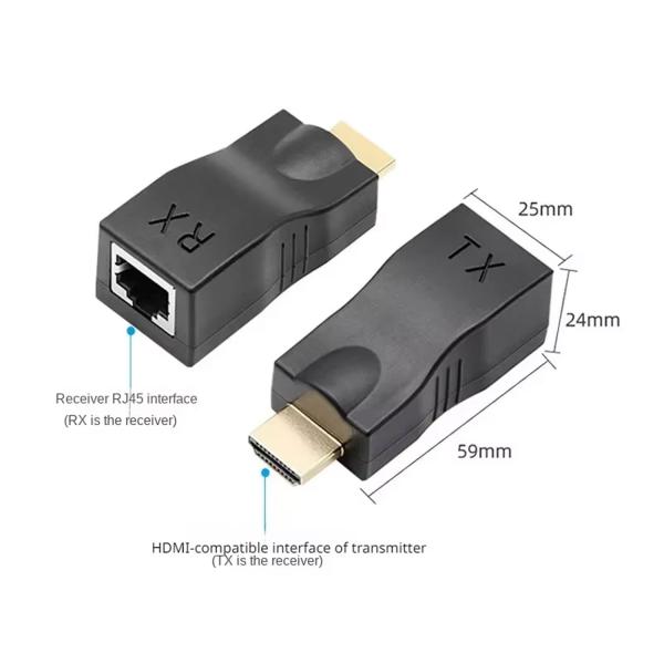 SP-EX30 HDMI Range Extender CAT6 30m