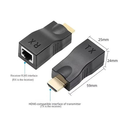 SP-EX30 HDMI Range Extender CAT6 30m