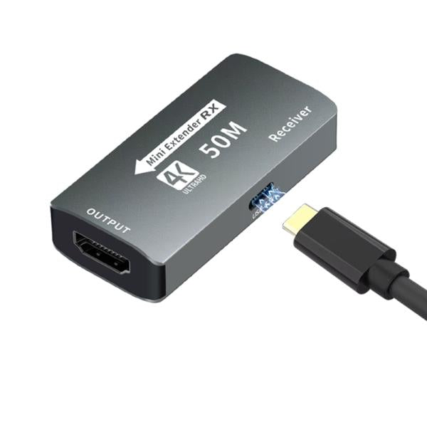 50m HDMI 4K (original 4k) Range Extender CAT6 Network Hdtv
