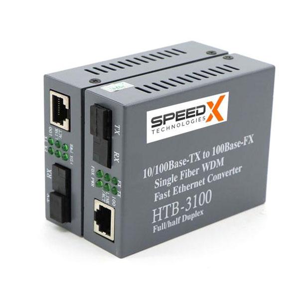 HTB-3100 Pro Netlink Ethernet Media Converter 10/100 Base
