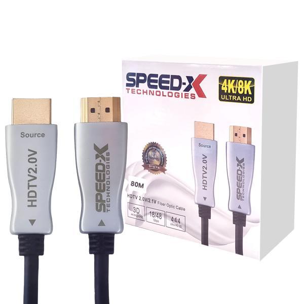 80m Fiber HDMI Cable 2.0/2.1 Aoc(active Optical Cable) 30awg Copper Support 4K 8K Uhd (full Length)
