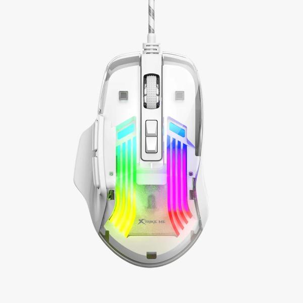 Xtrike Me GM-319 Wired Gaming Mouse 7200 DPI White
