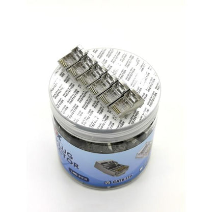 CAT6 RJ45 (fu) Ftp/stp Connector 100pcs (bottle Pack)