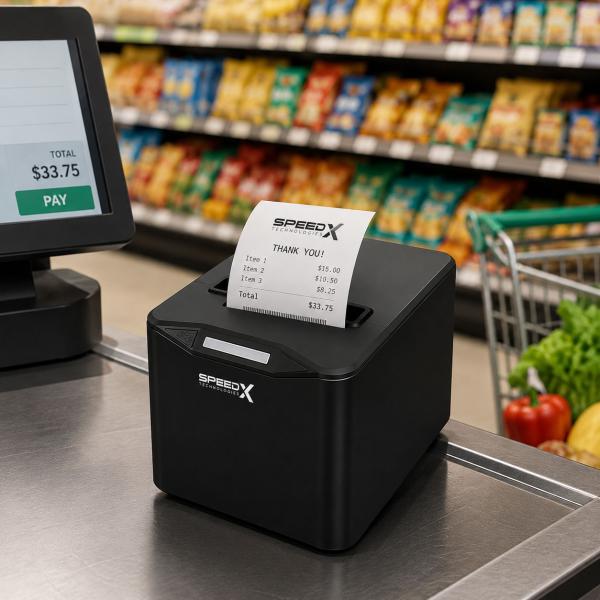 SP-200U 80mm Thermal Receipt Printer USB Black