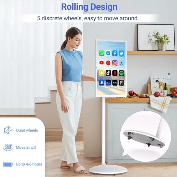 JM32A2 32 Inch Touch Screen (8+128gb) Smart TV Android 14.0