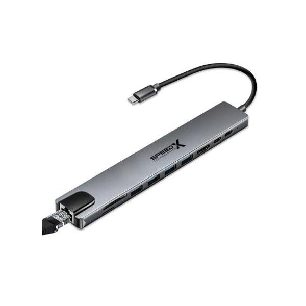 (sp-tc1001) 10 In 1 Multi Port Type C HDMI 4K Converter Good Ic Big Packing