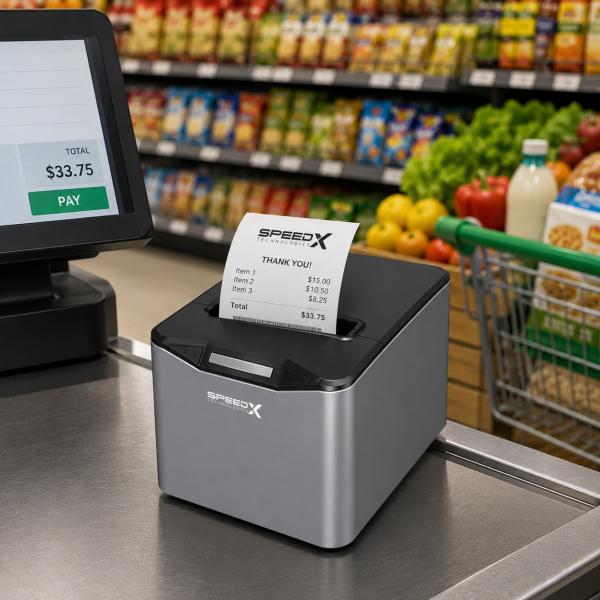 SP-200U 80mm Thermal Receipt Printer USB Grey