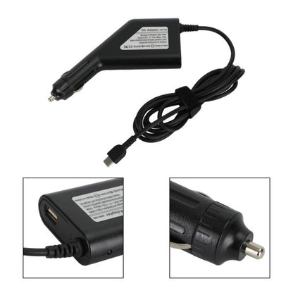 65W USB-C Universal Laptop Dc Car Charger With USB Port