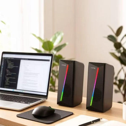 SX-SP03 Desktop RGB Speaker USB Powered 2.0 6W