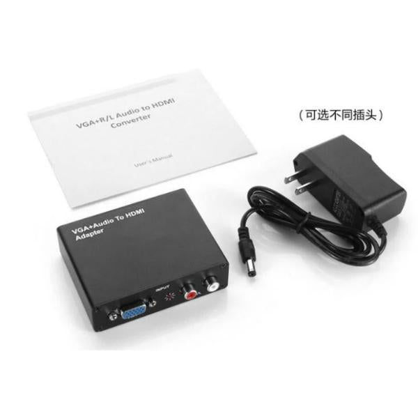 Vga To Hdmi Box (brown Box)