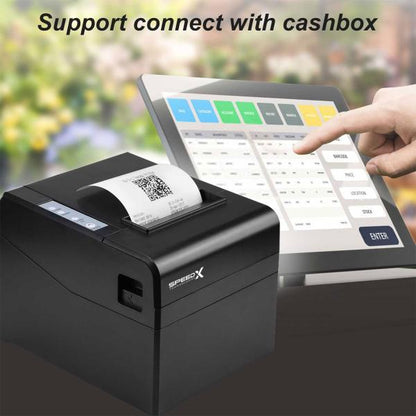 SP-250U 80mm Thermal Receipt Printer USB Interface 300mm/s Printing Speed
