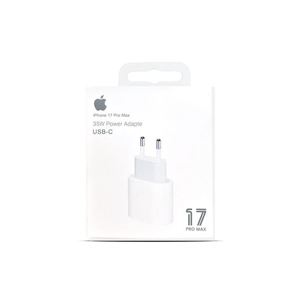 Iphone 17 Pro Max 35W (original Watt) EU Pin USB-C Power Adapter