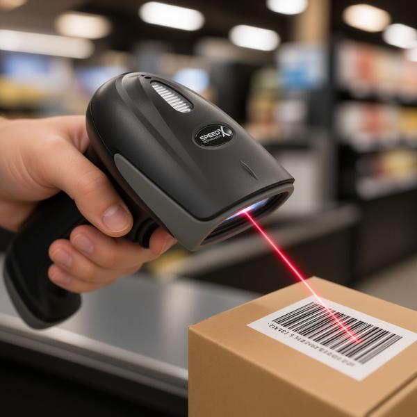 60d 2d Wirless 2.4ghz Barcode Scanner With Stand
