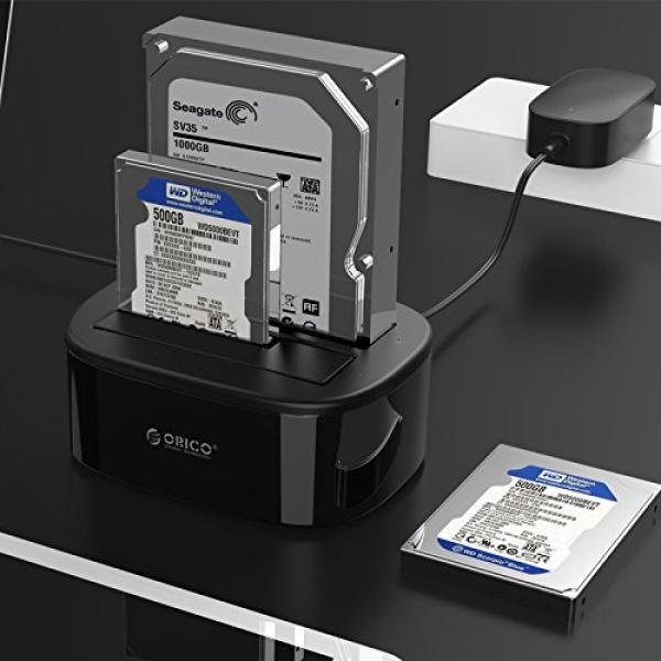 Orico (6228us3) 2.5/3.5 Inch Usb3.0 1 To 1 HDD And SSD Hard Drive Dock