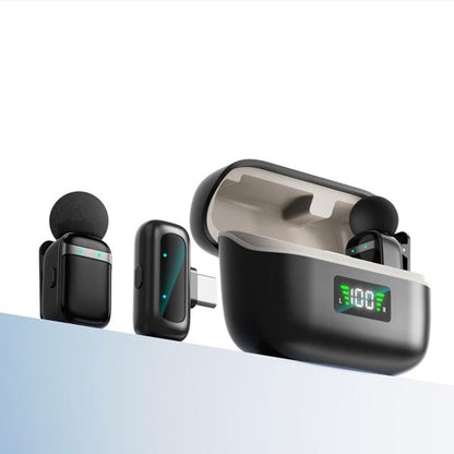 Mini8 Rts Lavalier Metal Condenser Lightweight Wireless Dual Microphone