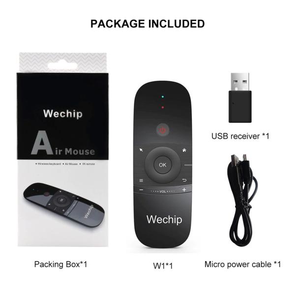 Wechip W1 2.4ghz Wireless Air Mouse