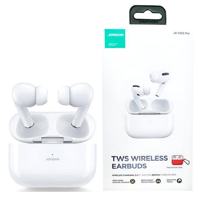 Joyroom Jr-t03s Pro(nx3) Wireless Headphones White With Thin Red Case