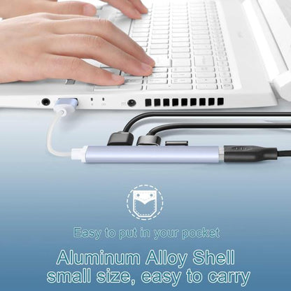 (sp-u42) 4 Port USB Hub 3.0 Aluminum Alloy Ultra Slim