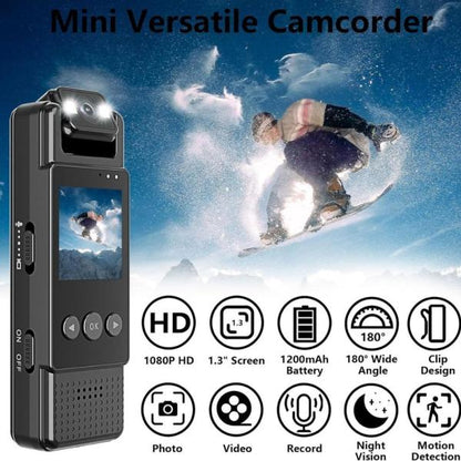 L12 Mini Body Camera Wifi Video Recorder 1080p Wearable Night Vision