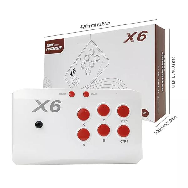 X6 Retro Game Console 64GB With Double Arcade Joystick 20,000+ Games