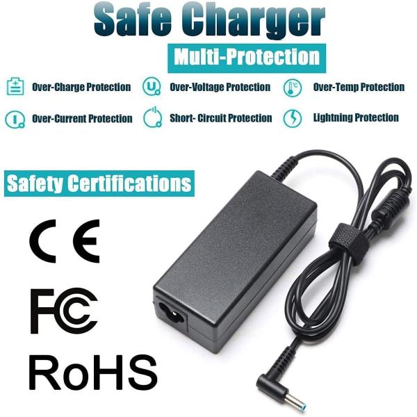 Hp Pavillion Blue Pin Laptop Charger 19.5v 3.33a 65w (pin Size 4.5*3.0