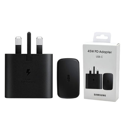 Samsung 45W Uk Pin PD Super Fast Charger