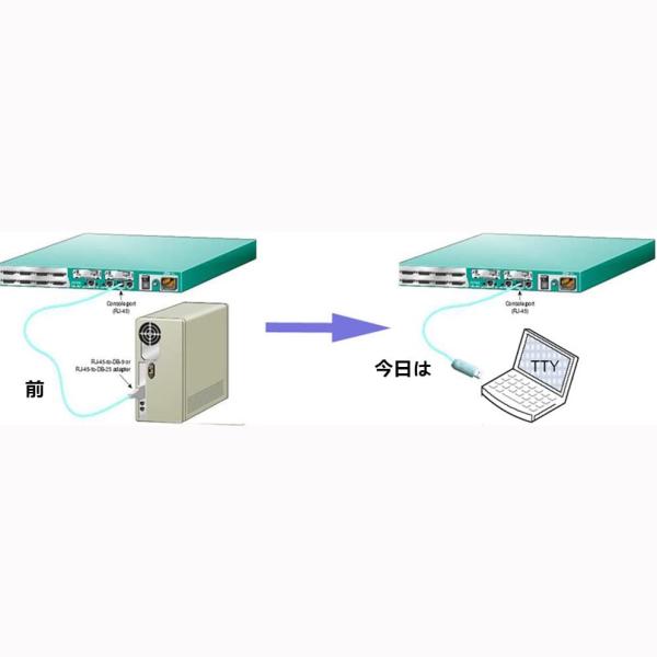 RS232 Ftdi Chip USB To RJ45 USB Console Cable 1.8m