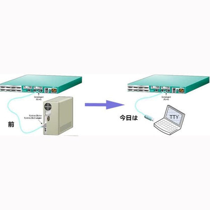 RS232 Ftdi Chip USB To RJ45 USB Console Cable 1.8m