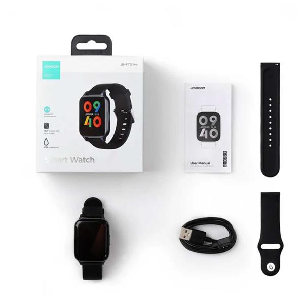 Joyroom-ft3 Pro Fit-life Series Smart Watch (answer/make Call)-dark Wi