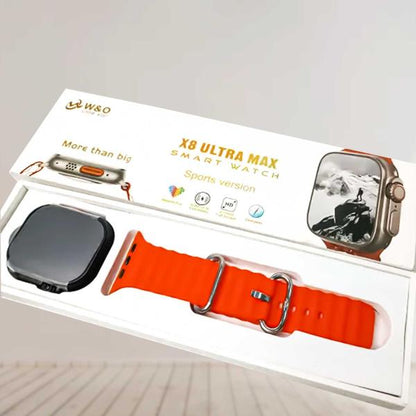 2.2 Inch X8 Ultra Max With Compass Smart Watch Series 8 Nfc Always-on