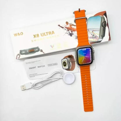 X8 Ultra Smartwatch 49mm With Bluetooth Calling With Wearfit Pro App O