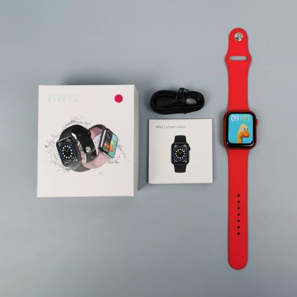 Hw12 Smart Watch 40mm Full Screen With Rotating Key Heart Rate Monitor