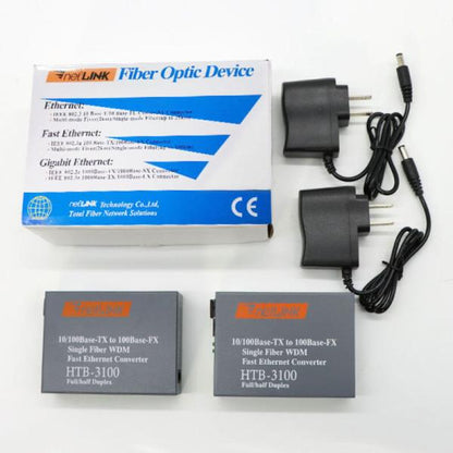 HTB-3100 Pro Netlink Ethernet Media Converter 10/100 Base