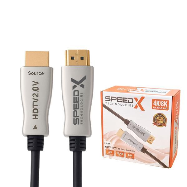 60m Fiber HDMI Cable 2.0/2.1 Aoc(active Optical Cable) 30awg Copper Support 4K 8K Uhd (full Length)