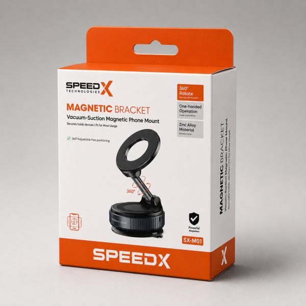 SX-M01 360° Magnetic Car Phone Holder