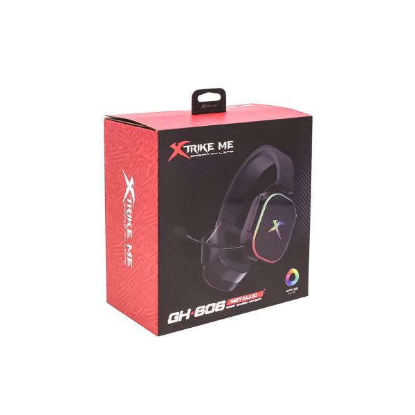 Xtrike Me GH-606 RGB Wired Gaming Headset Adjustable Microphone