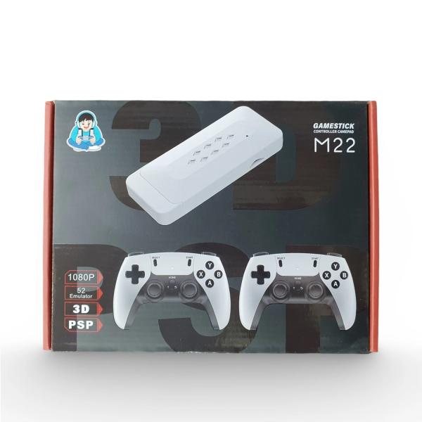 M22 64GB Retro 30,000+ Gaming Stick 1080p HD Graphics, With 52 Emulators Classic Edition