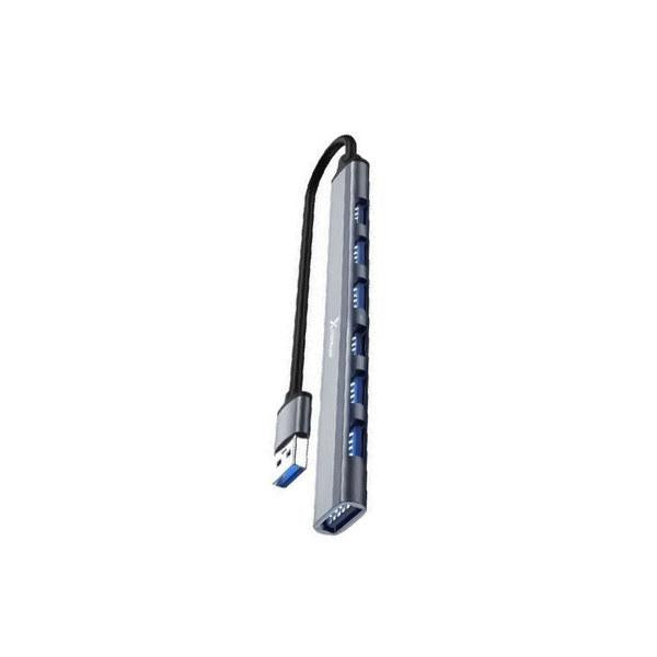 SP-UH307AL 7 Port USB 3.0 Ultra Slim Portable Hub Aluminum Alloy