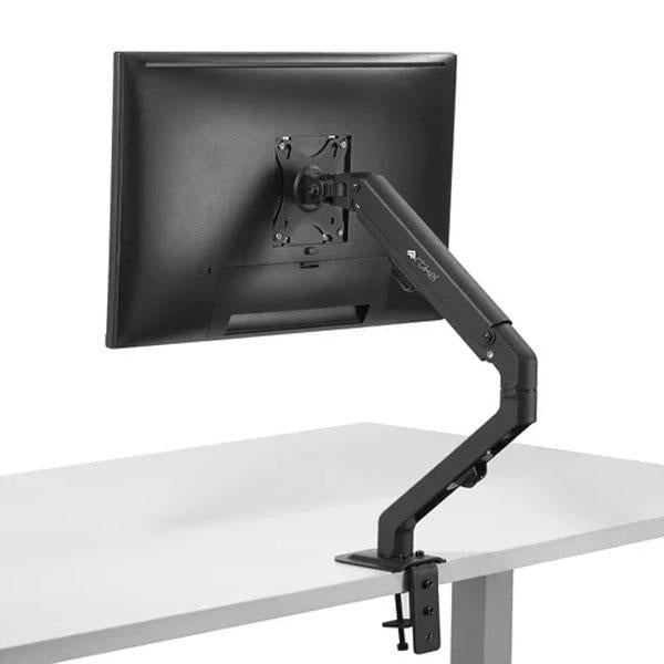 Xtriek-me HT-20 Heavy Duty Adjustable Desk Mount Single Monitor Arm Black