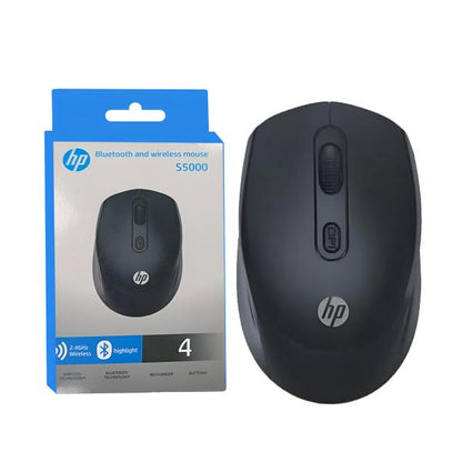 HP S5000 Bluetooth And Wireless 2.4ghz Mouse