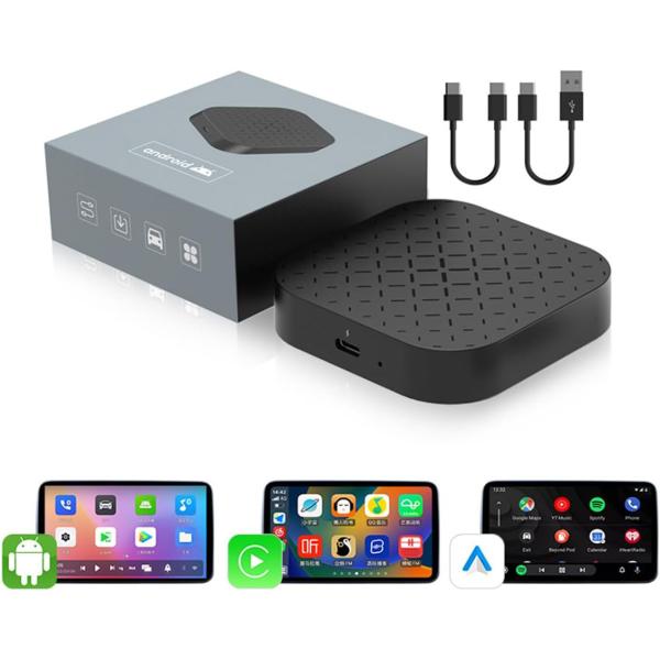 Carlinkit T-box 2+16gb Apple & Android 11.0 Wireless Carplay Ai Box