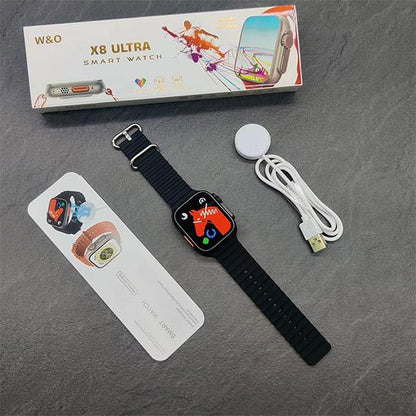 X8 Ultra Smartwatch 49mm With Bluetooth Calling With Wearfit Pro App B