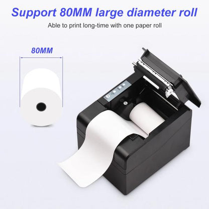 SP-250U 80mm Thermal Receipt Printer USB Interface 300mm/s Printing Speed