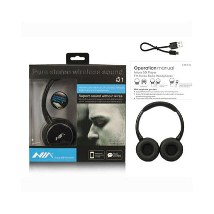 Nia Q1 Bluetooth Wireless Headphone
